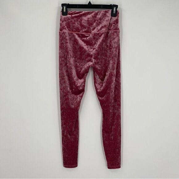 RBX Women’s Pull On Velvet Leggings size S Pink - Picture 3 of 3